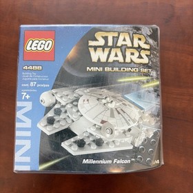 Lego 4488 Star Wars Mini Building Set Millennium Falcon Retired New Sealed