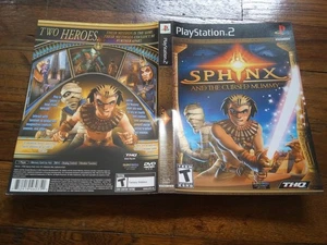 Sphinx and the Cursed Mummy für PlayStation 2 OVP nur Art ohne Sendungsverfolgung - Bild 1 von 1