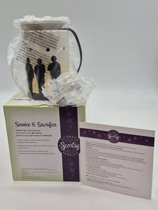 Scentsy Service And Sacrifice Wachswärmer Militär Soldaten Veteranen Tierarzt Neu - Bild 1 von 11