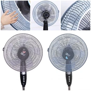 1Pcs Summer Electric Fan Protective Cover Kids Finger Guards Safety Mesh Net - Afbeelding 1 van 14