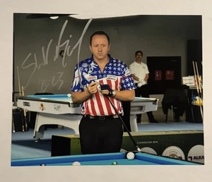 SHANE VAN BOENING HANDSIGNIERT HANDSIGNIERT 8x10 FOTO BILLARD LEGENDE COA - Bild 1 von 1