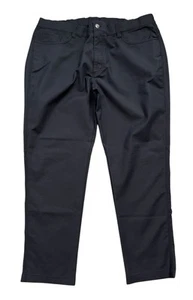 BEARBOTTOM Clothing Pants Mens 2XL (38x30) Black Modern Chino Elastic Tapered - Picture 1 of 10