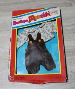 1974 Original Boutique Monchhichi 8" COUNTRY KID Outfit Kleidung SEKIGUCHI Mattel - Bild 1 von 4