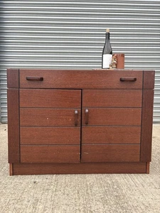 Denka Mid-Century Rosewood Side Unit Draws Danish Retro - Picture 1 of 8