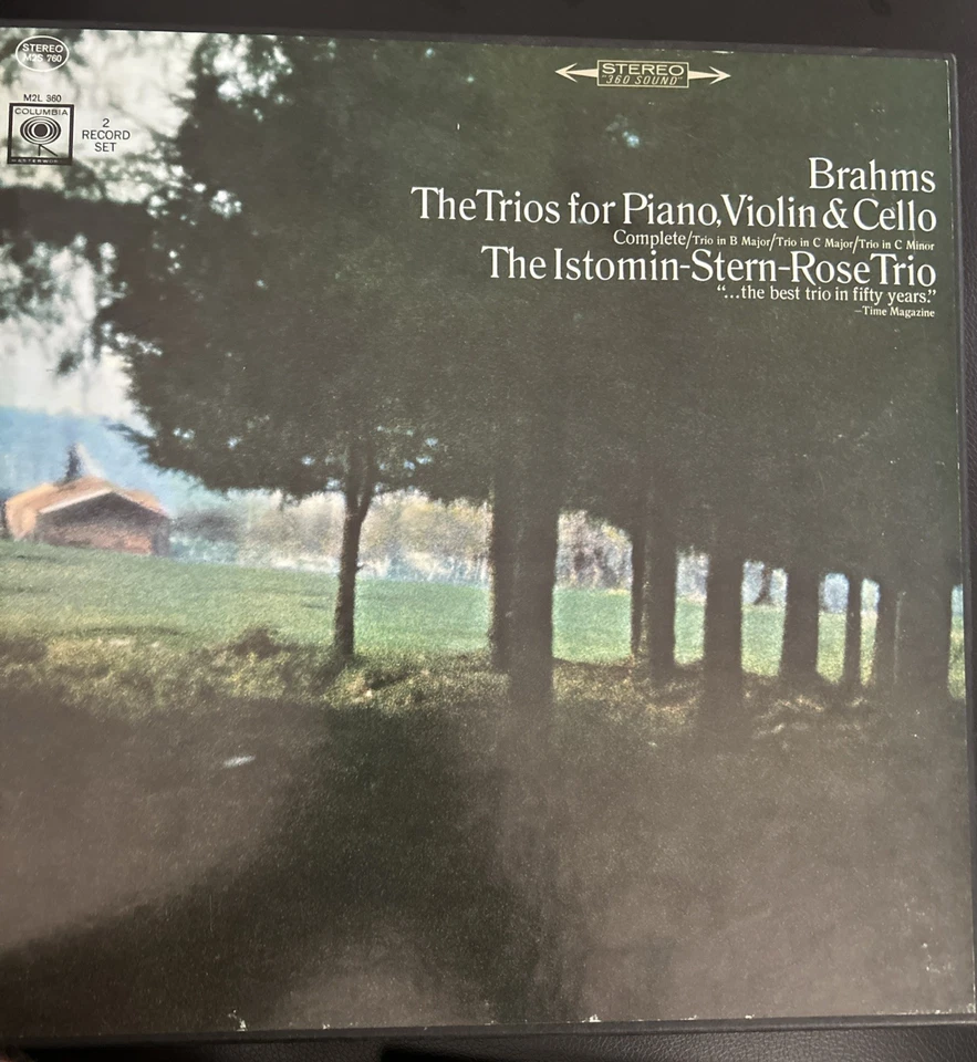 Brahms Complete Piano Trios (Istomin-Stern-Rose) Columbia M2S-760 2-eyes NM - Image 1 of 3