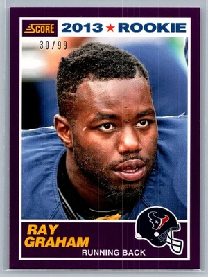 2013 Score #414 Ray Graham Purple #/99 - Image 1 of 2
