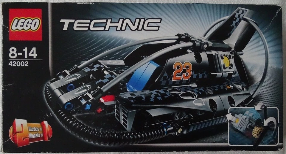 LEGO -- TECHNIC -- 42002 -- AEROGLISSEUR -- SET COMPLET AVEC BOITE ET NOTICE - Photo 1/4