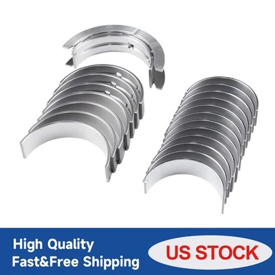 Main and Rod Bearings Set For 2004-2014 Chevrolet Camaro Malibu Traverse V6 3.6L - Image 1 of 4