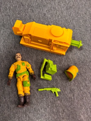 Clean-Sweep V1 100% Completo G.I. Figura de acción Hasbro Joe 1991 vintage Foto 1 de 3