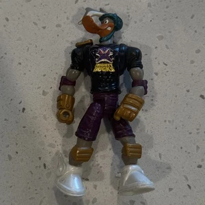 1997 Mighty Ducks Street Patrol Ice Strike Duke L'Orange Action Figure Mattel - Picture 1 of 2