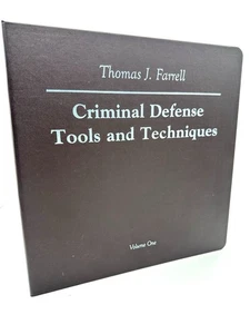 Criminal Defense Tools And Techniques by Thomas J. Farrell (2012) - Volume 1 - Bild 1 von 19