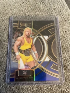 2024 Panini Select WWE - Premier Level Curt Hennig #195 Black & Blue Prizm /399 - Picture 1 of 2
