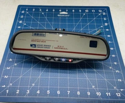 03-12 Espejo retrovisor GMC Chevy Hummer Cadillac Pontiac GM ATENUACIÓN AUTOMÁTICA ENVÍO RÁPIDO Foto 1 de 4