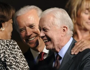 President Jimmy Carter and President Joe Biden Photo 8x10 - Picture 1 of 1