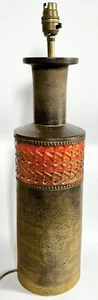 Vintage Mid Century Modern Bitossi Aldo Londi Tramonto Decor Tall Lamp 55cm - Picture 1 of 6