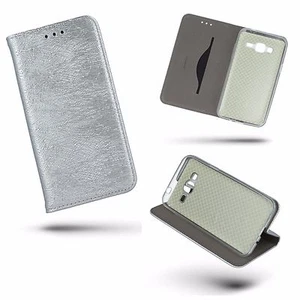 ^ SMART SHINE glitter bling cover astuccio custodia protettiva per LG K4 2017 ARGENTO - Foto 1 di 7