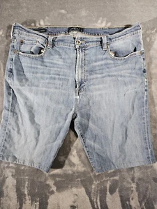 Lucky Brand Jean Shorts 181 Relaxed Straight Med Wash 44/9 - Picture 1 of 9