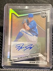 Ryan Jennings 2022 Elite Extra Base Auto #128 Blue Jays - Bild 1 von 2