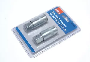 Accesorio de línea aérea acoplador rápido Hilka 85390500 hembra 1/4" bsp pk de 2 - Imagen 1 de 1