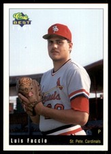 1991 Classic Best Luis Faccio St. Petersburg Cardinals #6