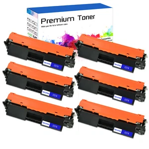 6PK CF217A 17A Toner Cartridge For HP LaserJet Pro M102w M102a MFP M130fw M130fn - Picture 1 of 24