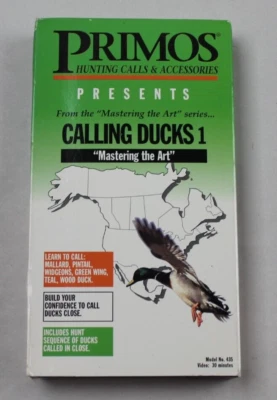 Primos Presents Calling Ducks 1 Mastering the Art VHS - Image 1 of 3