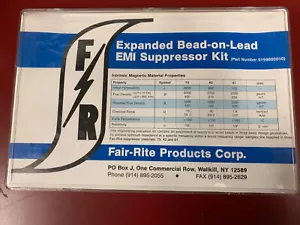 FAIR-RITE EXPANDED BEAD-ON-LEAD EMI SUPPRESSOR KIT 0199000010 - Picture 1 of 10