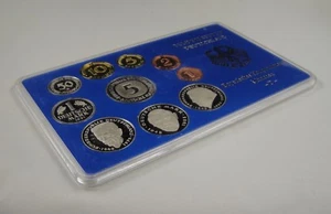 Germany Coins Proof Set of 10 Pieces 1991 D Edition UNC - Picture 1 of 3