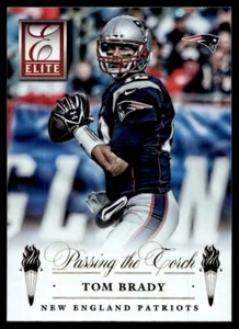 2015 Donruss Elite Passing the Torch Tom Brady/Jimmy Garoppolo New England - Picture 1 of 2