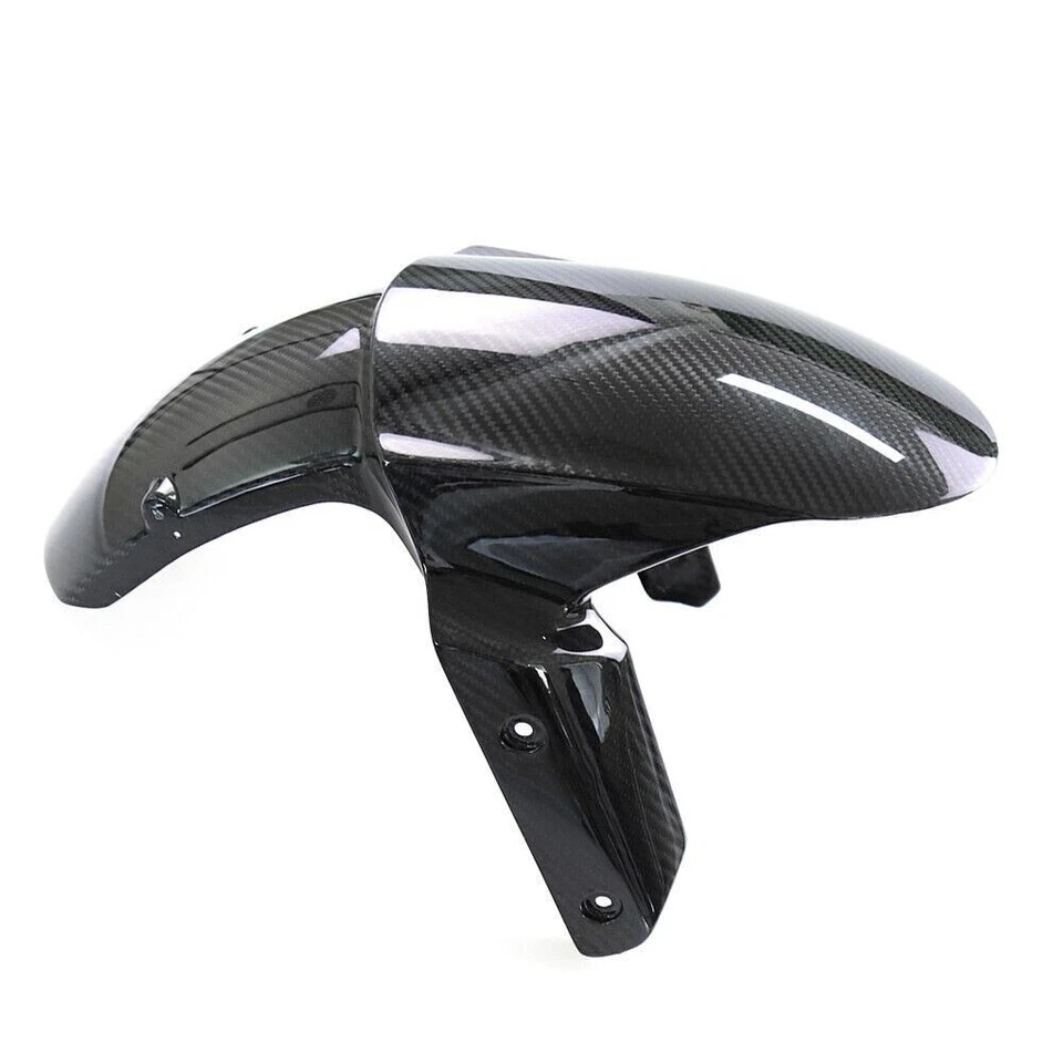 Guardabarros delantero 100 % fibra de carbono real para carenado de guardabarros Ninj 1000 2011-2019 Foto 1 de 4