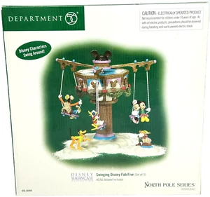 Department 56 North Pole Series Disney Showcase - Swinging Disney Fab Five - Bild 1 von 17