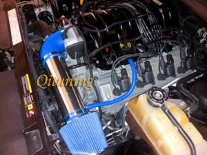 Blue Air Intake Kit Filter For 2005-2010 Dodge Magnum 5.7L 6.1L SRT8 V8 - Picture 1 of 1