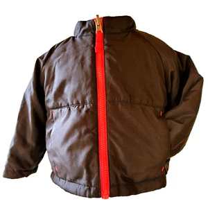 Circo Boys 18 Months Reversible Jacket Coat Black Red Zip Up - Picture 1 of 9