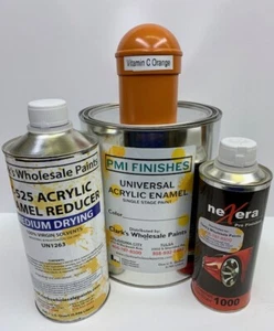 Vitamin C Gallon Kit Single Stage ACRYLIC ENAMEL Car Auto Paint Kit - Picture 1 of 2