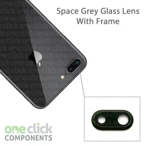 New Glass Camera Lens Cover + TOOLS for Apple iPhone 8 Plus Space Grey - Picture 1 of 1