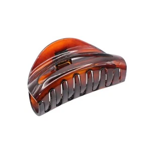 Parcelona French Vrille mediano 3,5" celuloide sin deslizamiento volumen mandíbula clips para garras de cabello - Imagen 1 de 26