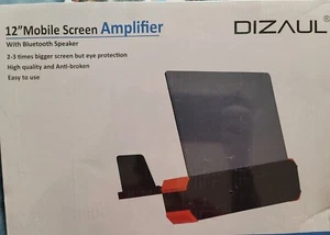 NEW DIZAUL Mobile Phone 12 inch Screen Magnifier with Bluetooth Speaker sealed - Picture 1 of 5