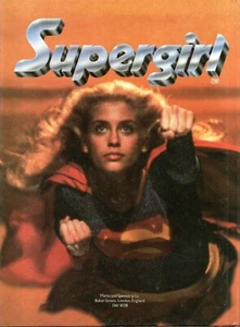 Vintage DC Comics Super Girl Geschichtenbuch basierend auf dem Film 1984 St Michael M&S - Bild 1 von 2