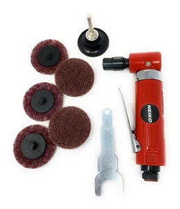  Heavy Duty 1/4-inch Angle Air Die Grinder 7 Pc Combo Kit - Picture 1 of 7