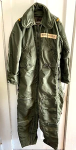 Vintage US Air Force CWU-1/P Named Pilots Flight Suit - Picture 1 of 5