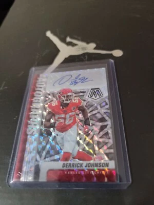 2021 Mosaic Derrick Johnson Auto Autograph - Image 1 of 2