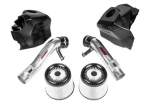 Fits 07-09 350Z Z33 Stillen Dual Long Tube Air Intake System Dry Filter 402842DF - Picture 1 of 7