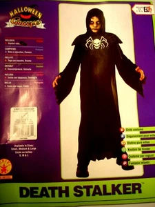 Death Stalker Costume Boy/Girl Large 12-14 Rubies Spider Robe w/hood - Picture 1 of 2