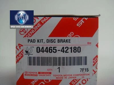 TOYOTA OEM 06-20 Corolla iM componentes de freio - pastilhas de freio 0446542180 - Imagem 1 de 3