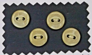 4 x Broome "pearl" buttons 1cm diameter  - Picture 1 of 3
