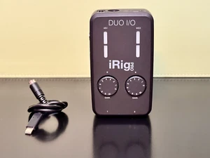 IK Multimedia iRig Pro Duo I/O 2-Channel Audio and MIDI Interface for iOS/MAC/PC - Picture 1 of 2