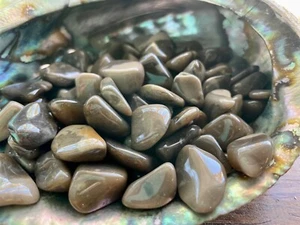 6x Crop Circle Stone Tumbled Stones Flat 15-25mm Reiki Healing Crystals UK - Picture 1 of 12