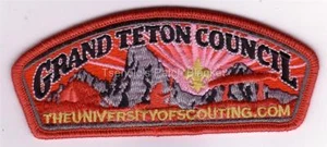 Grand Teton Council 2011 SA-323 University of Scouting Participant Csp FREE SHIP - Picture 1 of 1