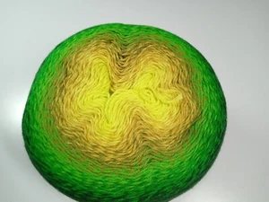 Scheepjes Whirl Yarn  #780 Key Lime Pie 1000 m/1093 Yards Cotton Blend - Picture 1 of 4