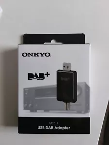 ONKYO UDB-1-B USB-DAB Adapter Adattatore x Amplificatore Amplifier AV Receiver - Foto 1 di 3